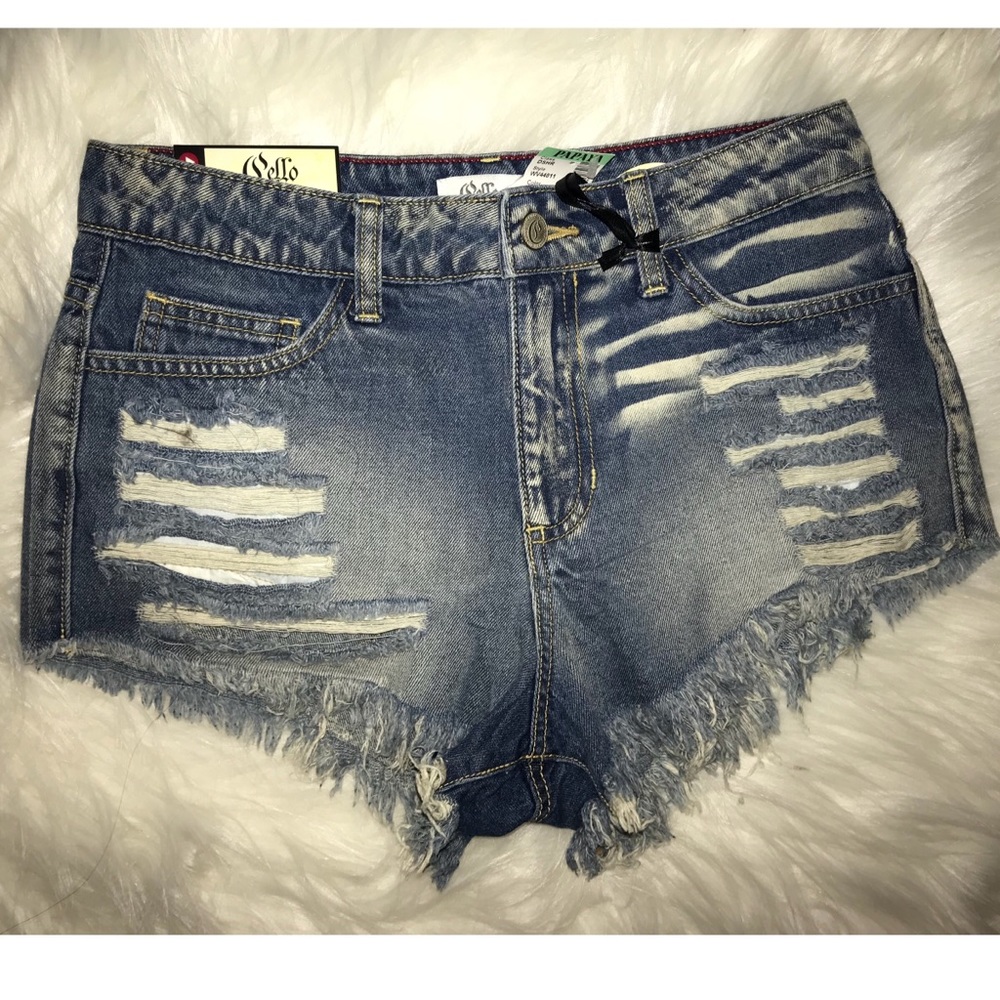 Ripped shorts